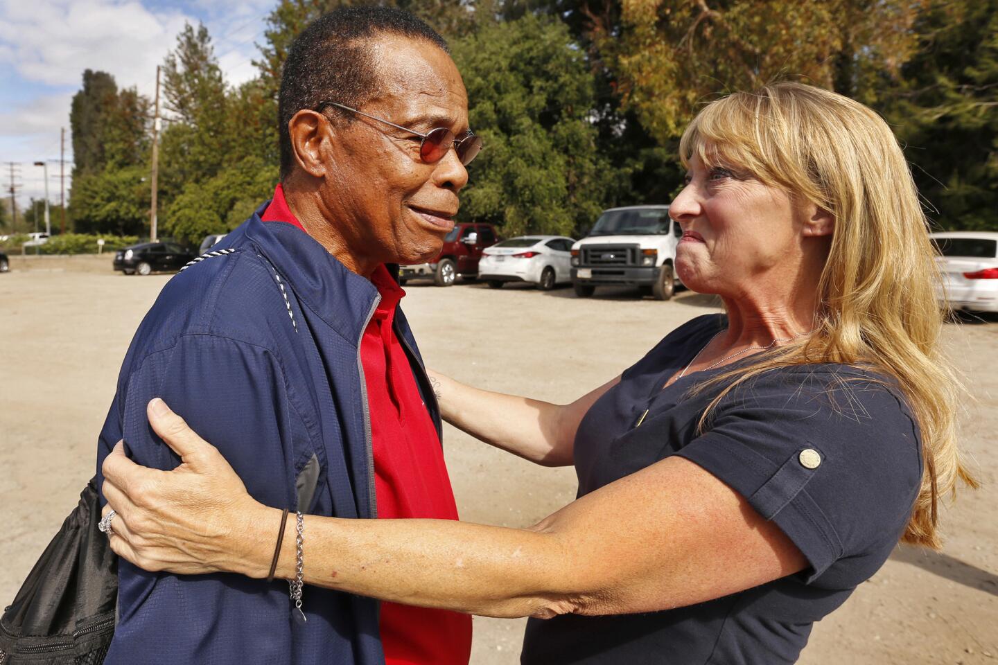 Rod Carew works to promote organ donation after receiving the