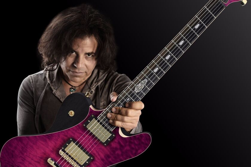 Carlsbads Stevie Salas worked with guitar company Framus for his Idolmaker guitar series. courtesy