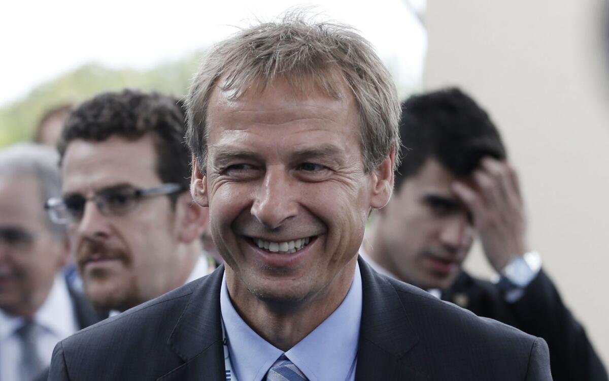 Juergen Klinsmann has posted a 27-10-7 record since taking over as coach of the U.S. men's soccer team.