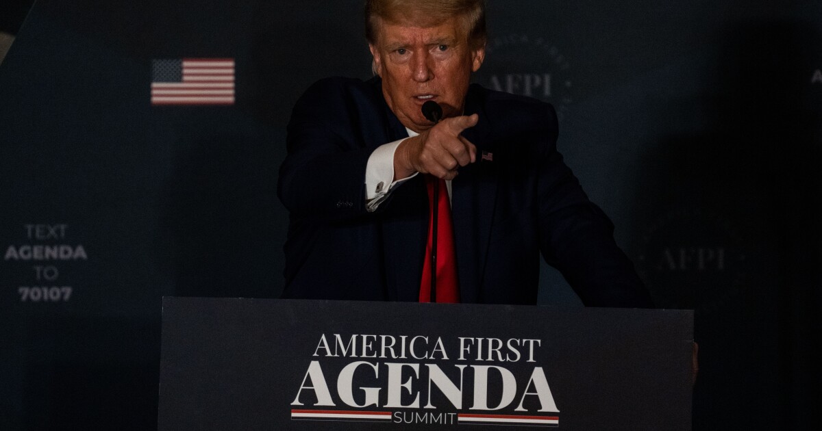 Trump hints at third presidential run in first Washington visit since leaving office Trump hints at third presidential run in first Washington visit since leaving office