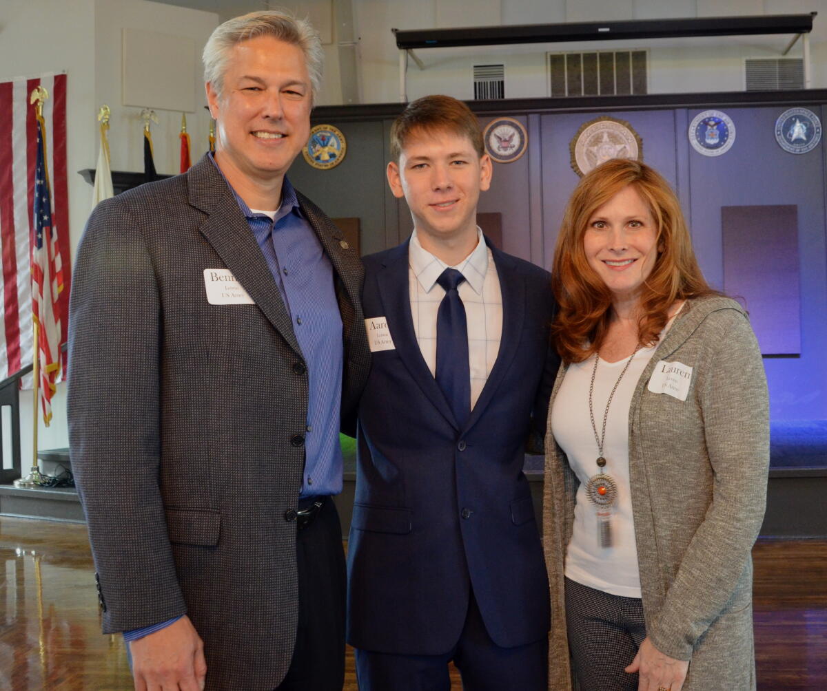 Mario Letwin Teens committed to military service saluted by American Legion post ...