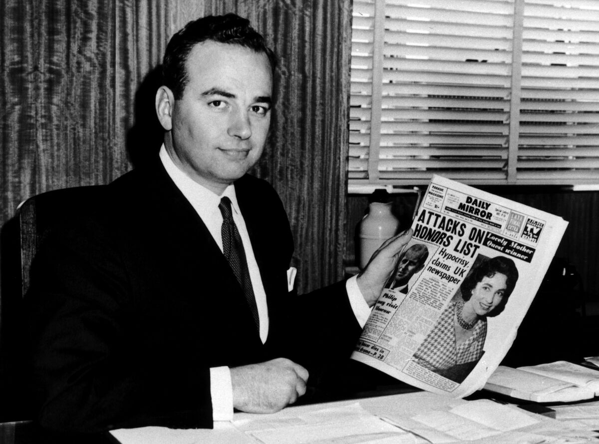 Rupert Murdoch in May 1960.