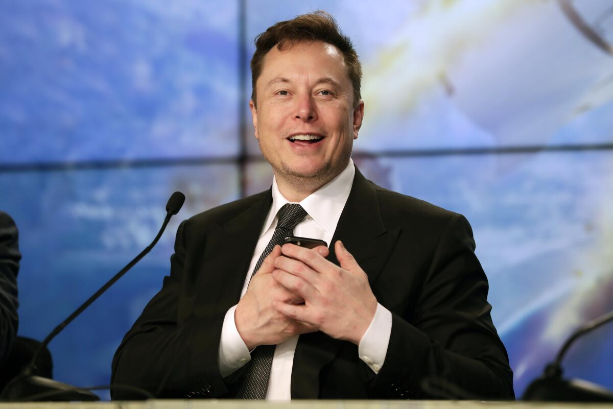 Tesla Chief Executive Elon Musk is Twitter's biggest shareholder.
