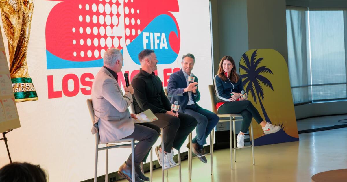 Mia Hamm highlights the unifying power of soccer at L.A. World Cup draw celebration