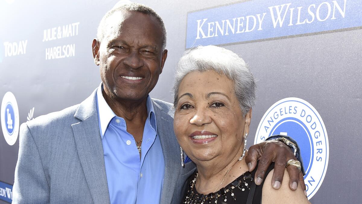 Los Angeles Dodgers on X: Congratulations to Manny Mota and wife Margarita  who are celebrating their 50th wedding anniversary today!   / X