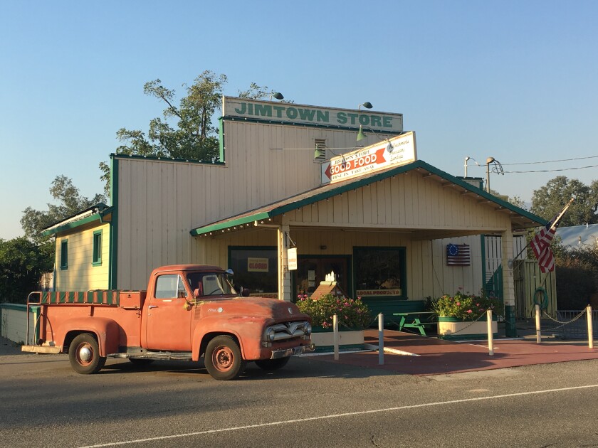 The Jimtown Store on Highway 128 in Sonoma County