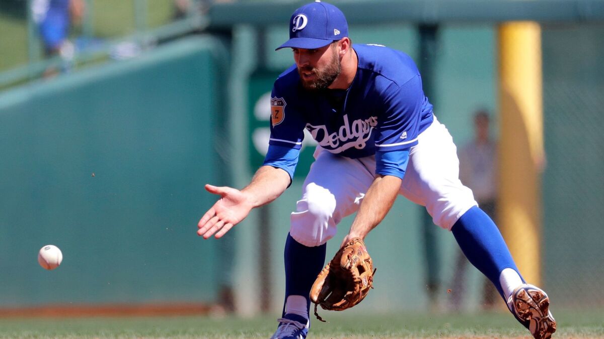Chris Taylor is having a great spring for the Dodgers.