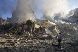 Smoke rises from the site of an Israeli airstrike in Dahiyeh, Beirut, Lebanon, Thursday, Oct. 3, 2024. (AP Photo/Hassan Ammar)