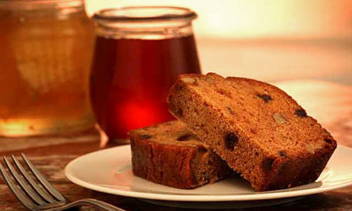ROSH HASHANA TRADITION: The honey cake is richer when it is allowed to set a week.