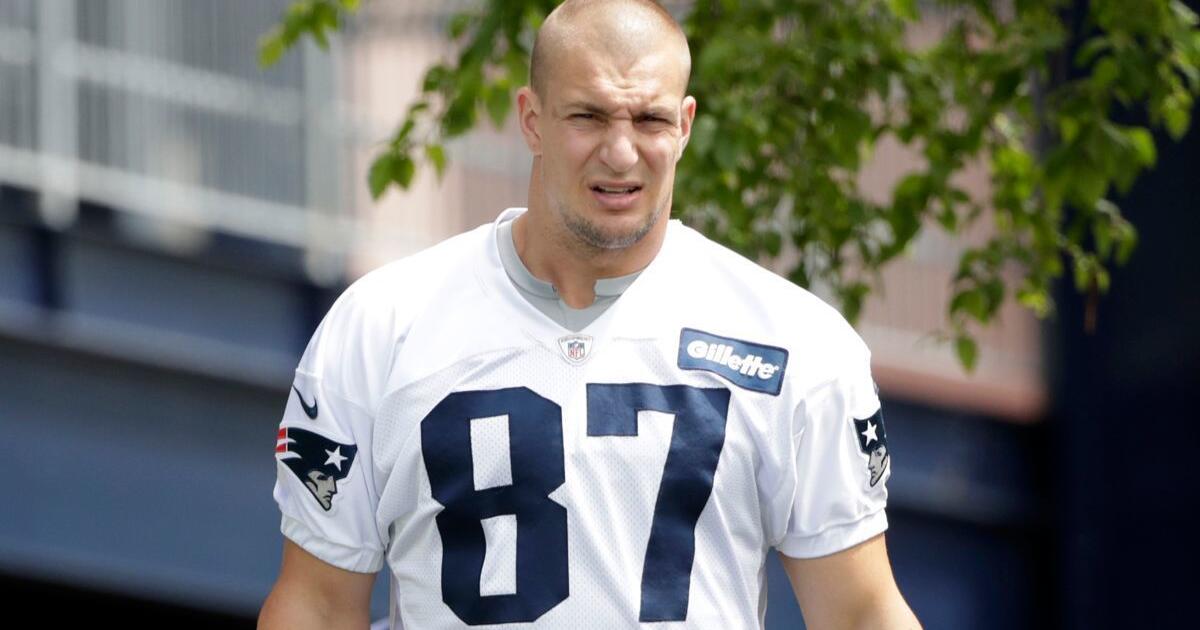 Nike files opposition to Rob Gronkowski's company's logo, saying it's