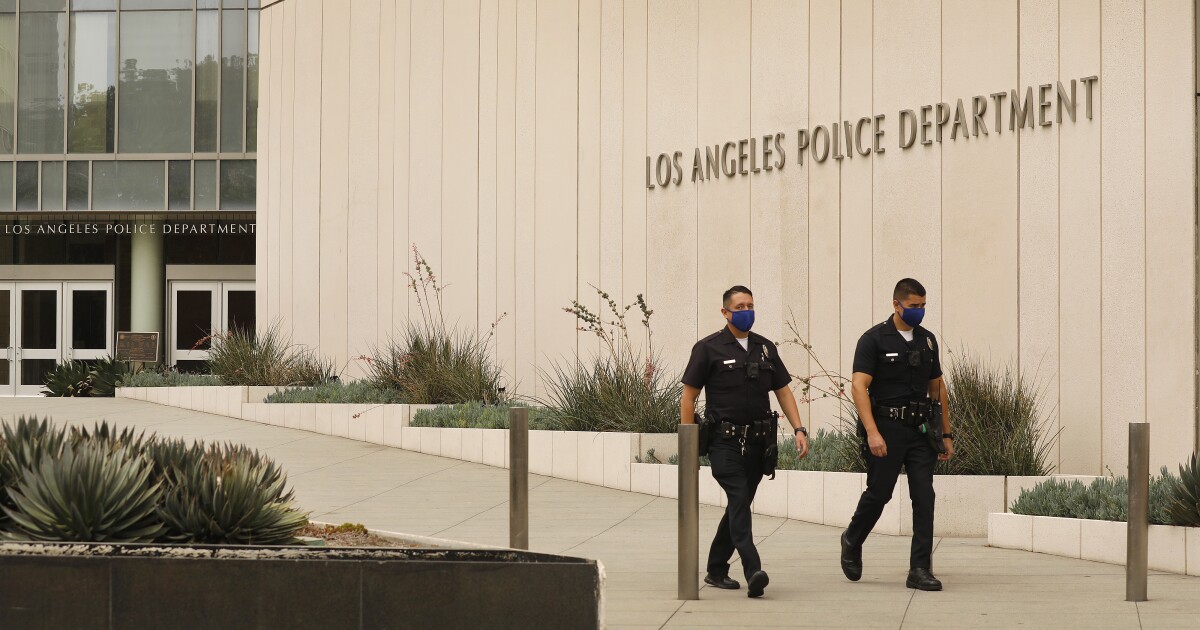 Budget cuts will take LAPD ranks below 10,000 officers Los Angeles Times
