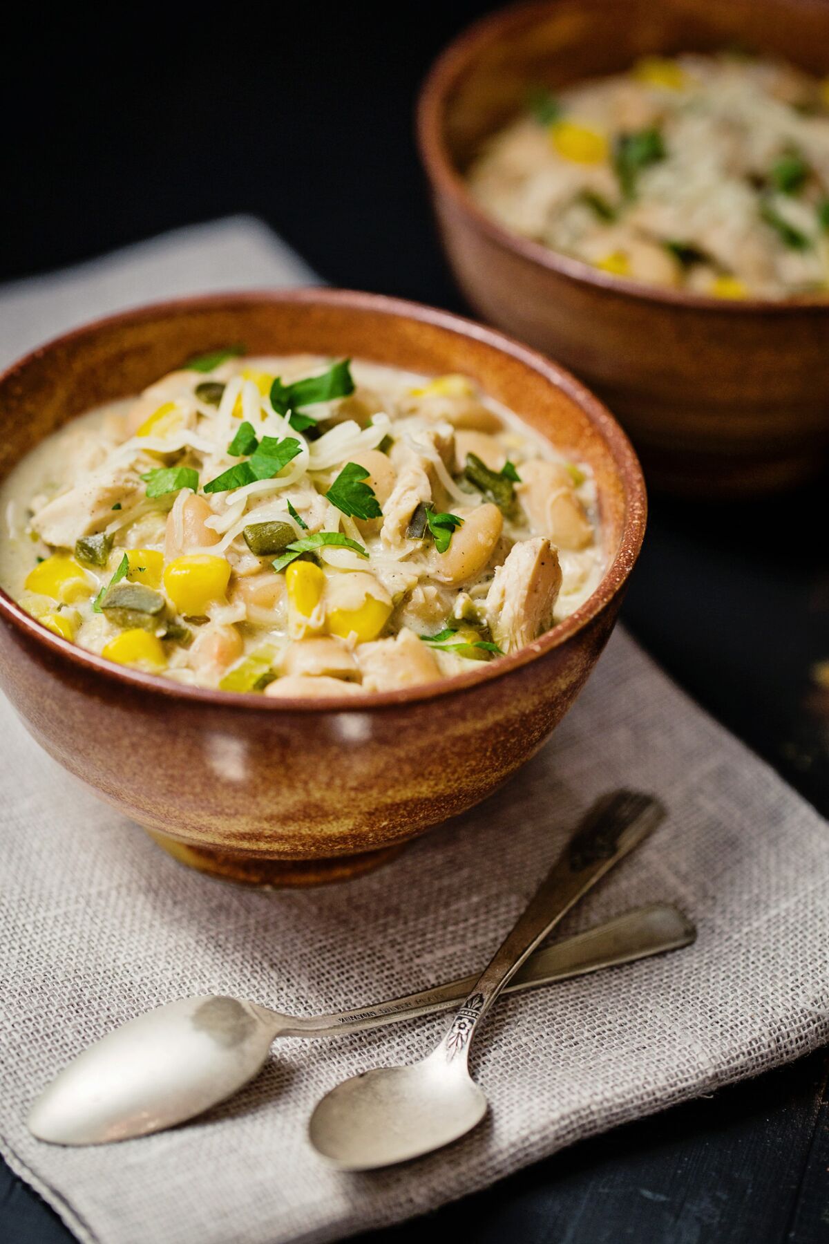 White Bean Chicken Chili is a perfect way to warm up for the season