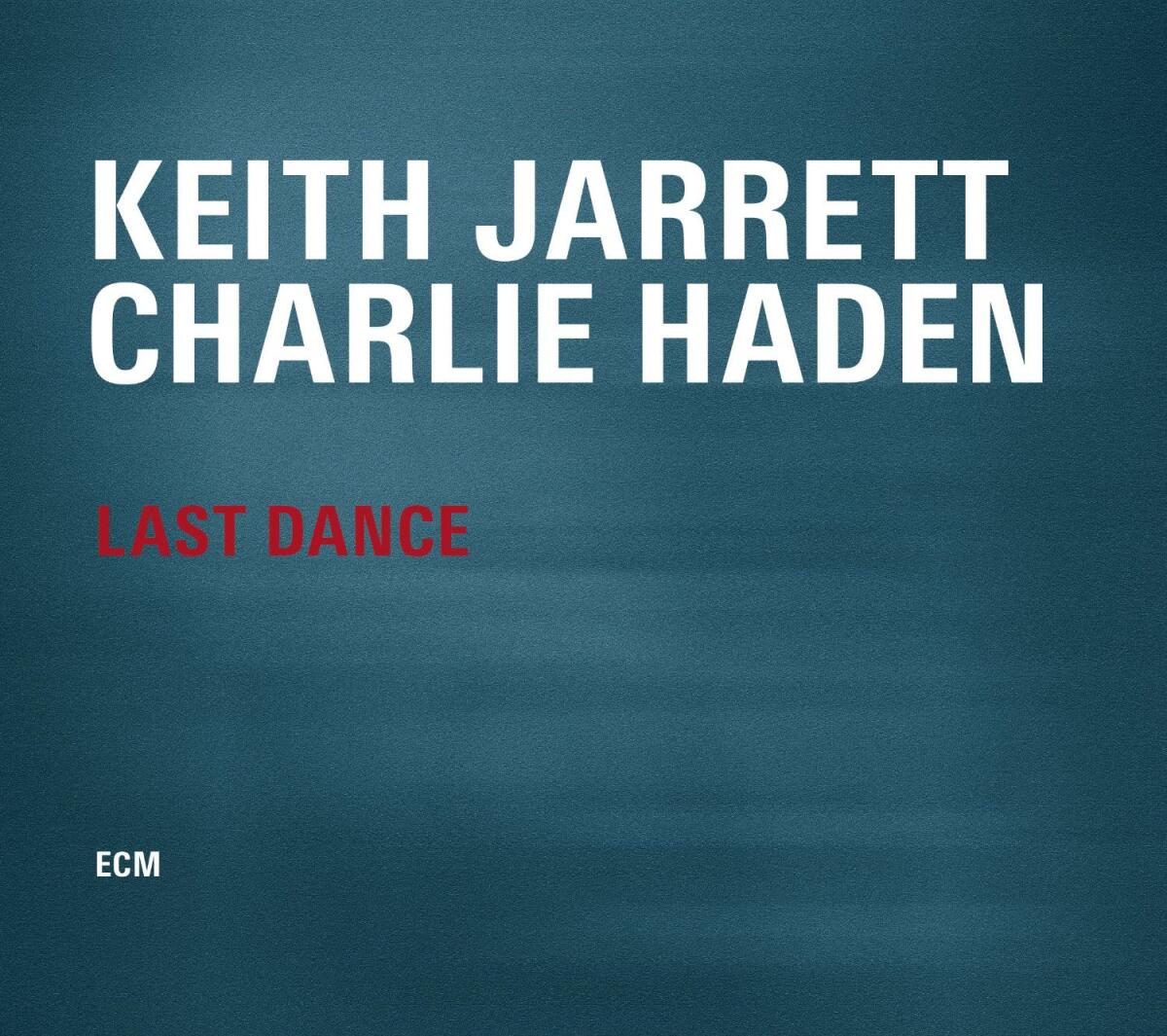 Has any album of the past 10 years carried a more ominous name? Released last month, this thoughtful and expansive exploration of the jazz songbook by a pair of masters draws from the same intimate sessions that produced the lovely "Jasmine" duets from 2010 -- an unfortunate necessity given Haden's recent struggles with post-polio syndrome. A rich, enchanting listen, but may its title be proved an utter lie.