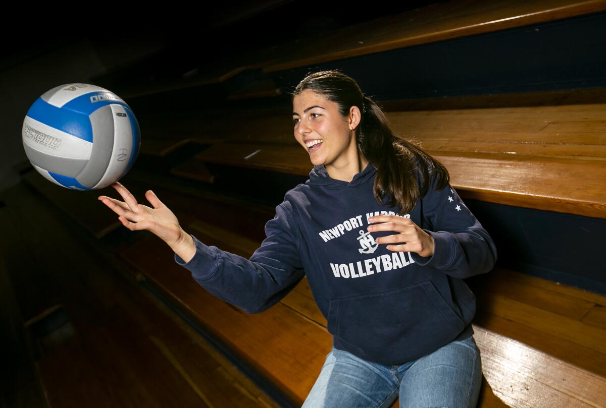 Anabel Kotzakov is the Daily Pilot Girls’ Volleyball Dream Team Player of the Year.