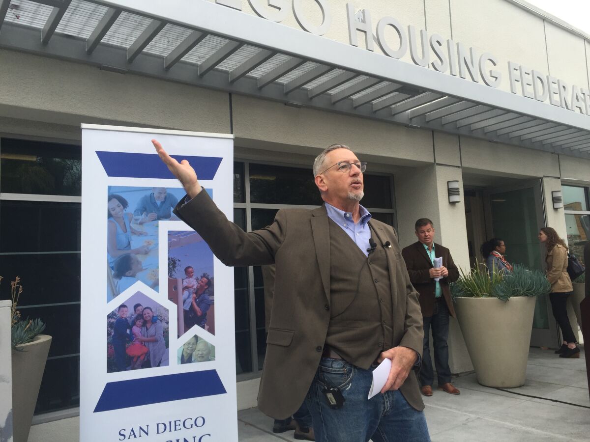 Stephen Russell, executive director of the San Diego Housing Federation.