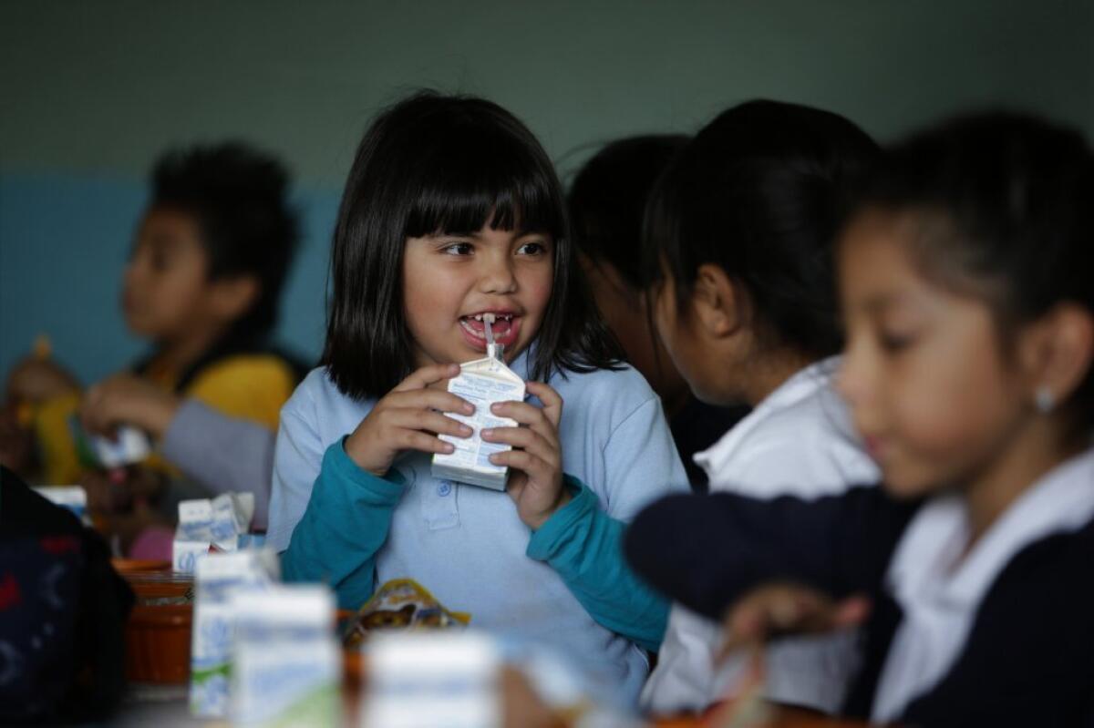 The more time kids have to eat lunch at school, the more fruits, vegetables and milk they consume, according to a new study.