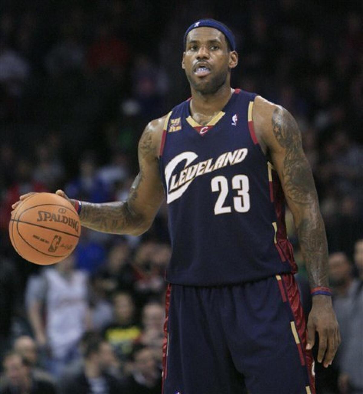 Image of new Cleveland Cavaliers 'The Land' jersey leaks online