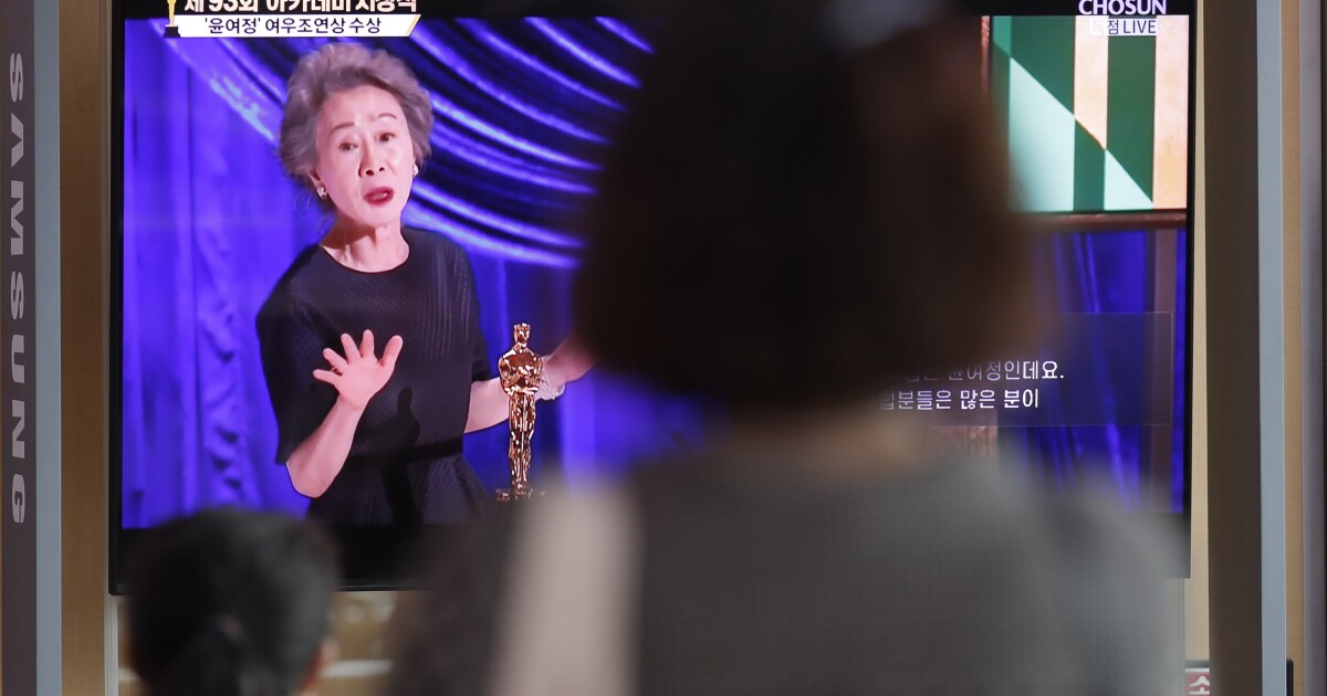 South Korea cheers veteran actor Youn Yuh-jung's Oscar win ...