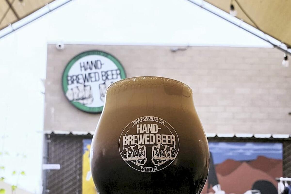 Hand Brewed Beer Oat Mountain Stout