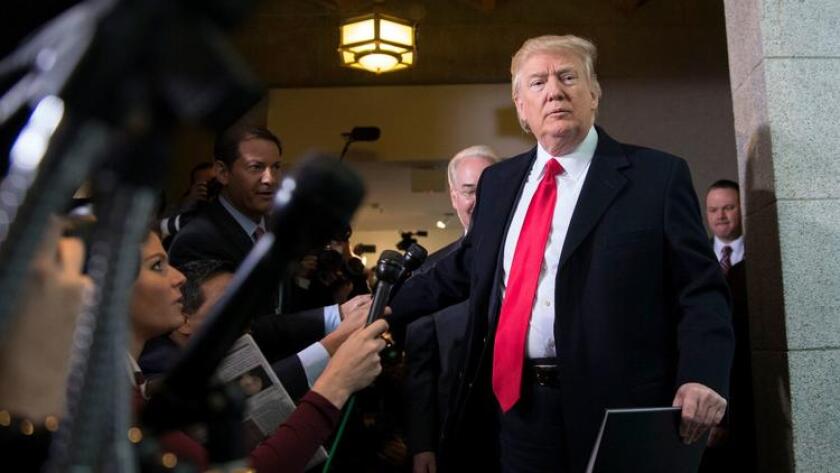 Trump Wants To Boost Defense Spending By 10 And Cut Social Spending Los Angeles Times