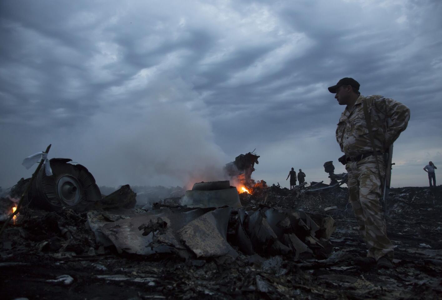 Malaysia Airlines jet crashes in Ukraine