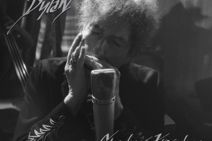 This album cover image released by Columbia Records/Legacy Recordings shows "Shadow Kingdom" by Bob Dylan. (Columbia Records/Legacy Recordings via AP)