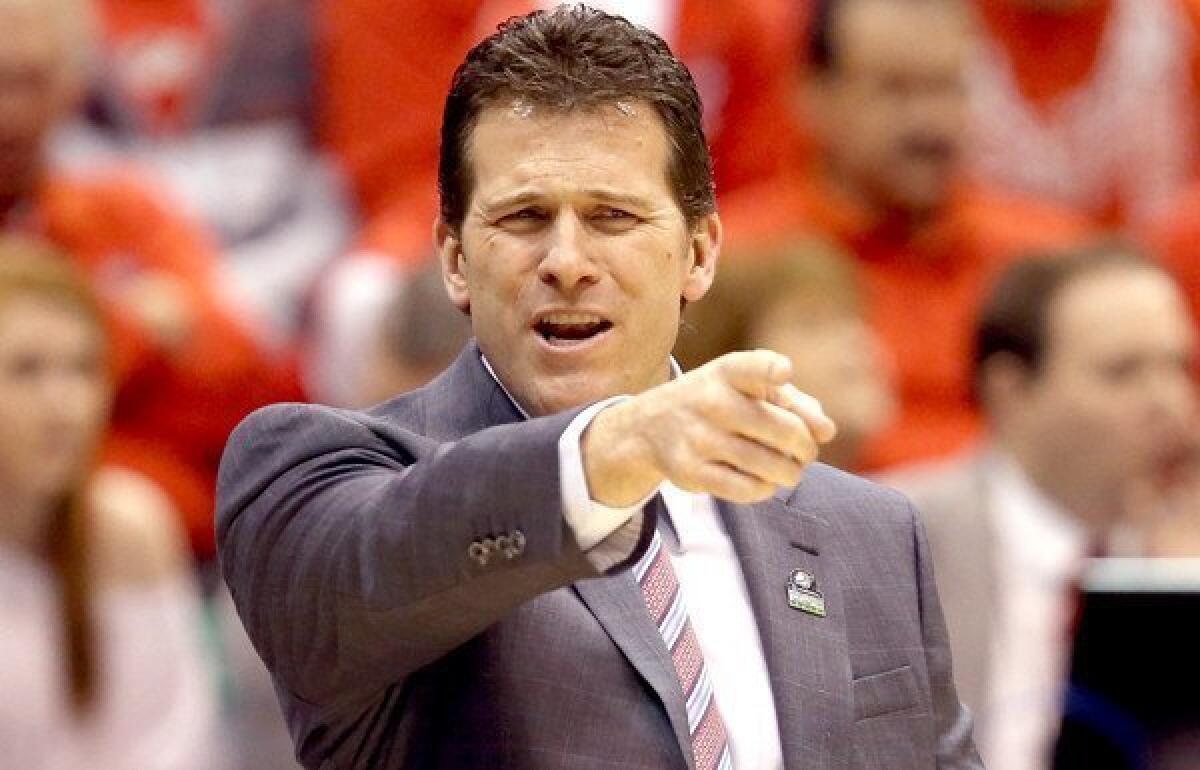 Steve Alford led New Mexico to three appearances in the NCAA tournament.