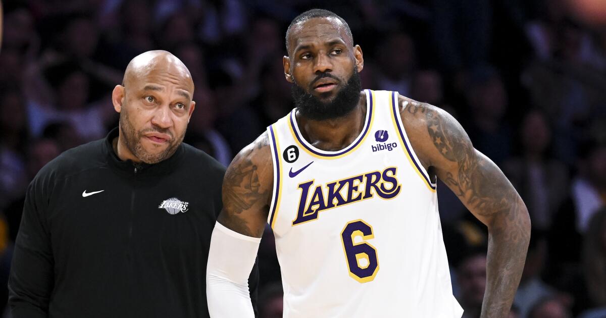 Briefe: LeBron James, Darvin Ham mitten im Lakers-Chaos