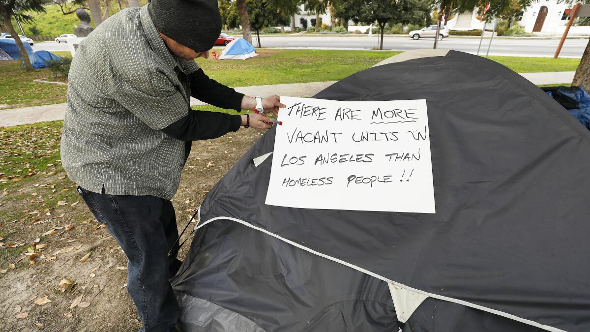 Few from Echo Park Lake encampment in permanent housing, report finds - Los  Angeles Times