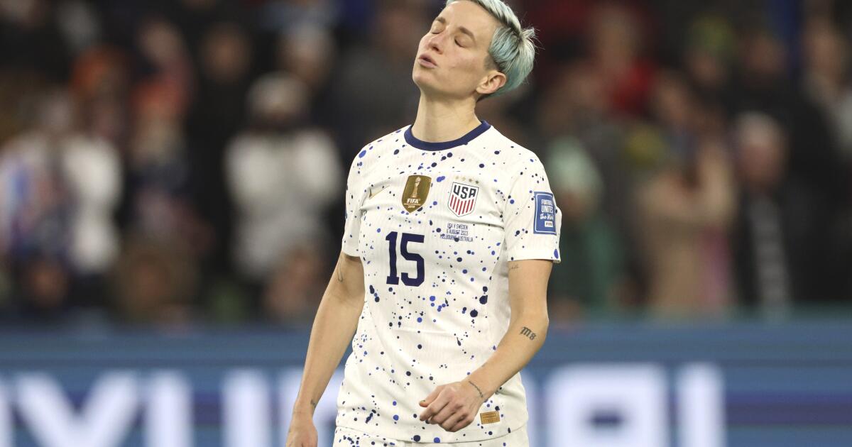 Megan Rapinoe critica a Donald Trump, a los críticos del USWNT y al beso a España Megan Rapinoe critica a Donald Trump, a los críticos del USWNT y al beso a España