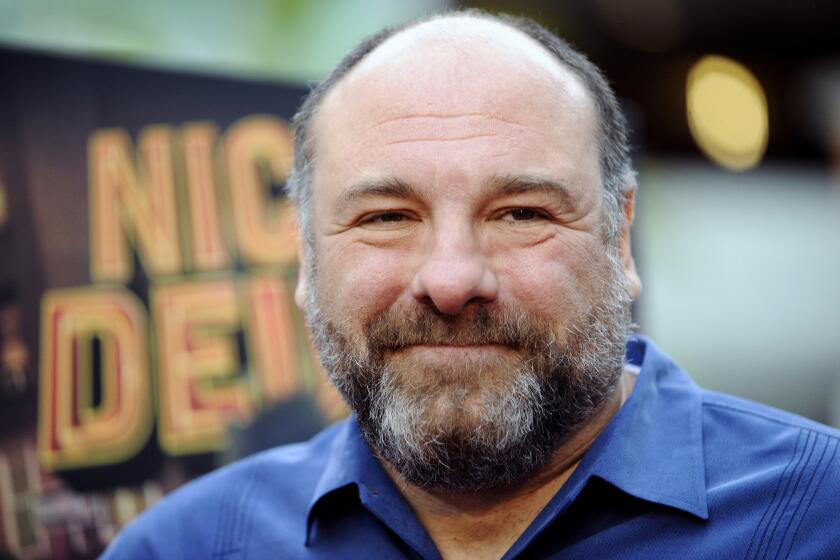 James Gandolfini at the L.A. premiere of Nickelodeon's "Nicky Deuce."