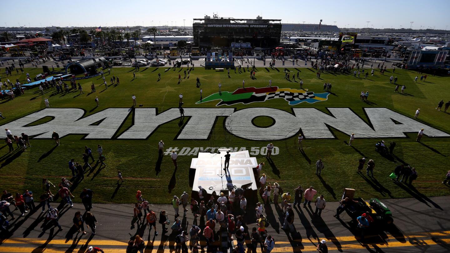 Fans at Daytona 500