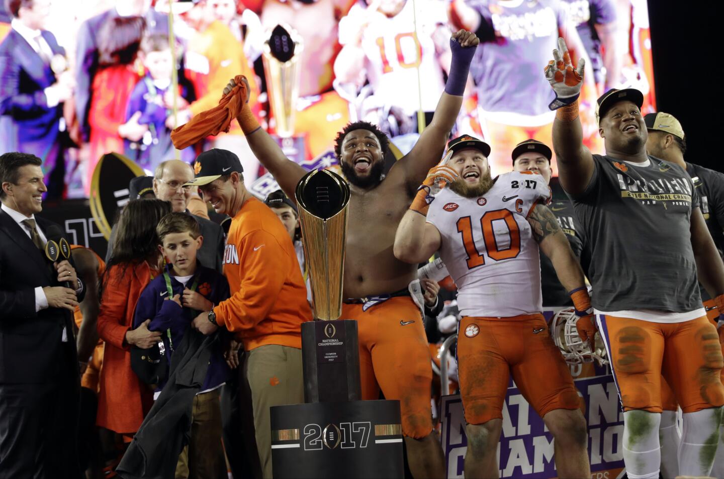 Clemson celebration