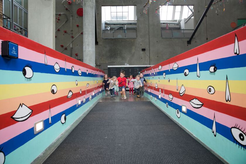 Smile de Panca en el New Children’s Museum.