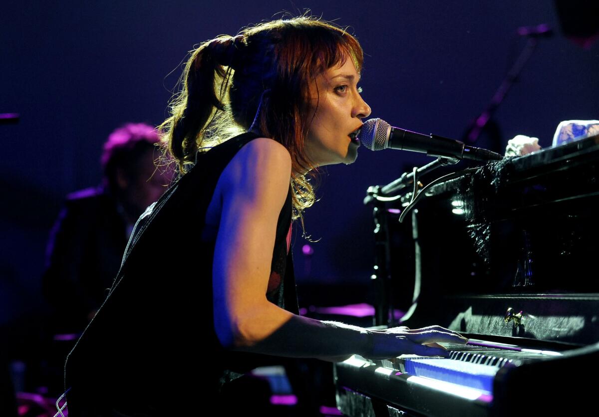 Fiona Apple, seen performing at the 2012 South by Southwest music festival, released a new music video for her song "Hot Knife," directed by Paul Thomas Anderson.