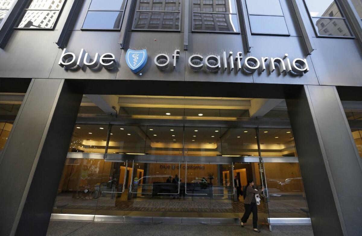 State regulators will hold a hearing next month on Blue Shield of California's proposed acquisition of the Care1st health plan. Above, Blue Shield's San Francisco headquarters.