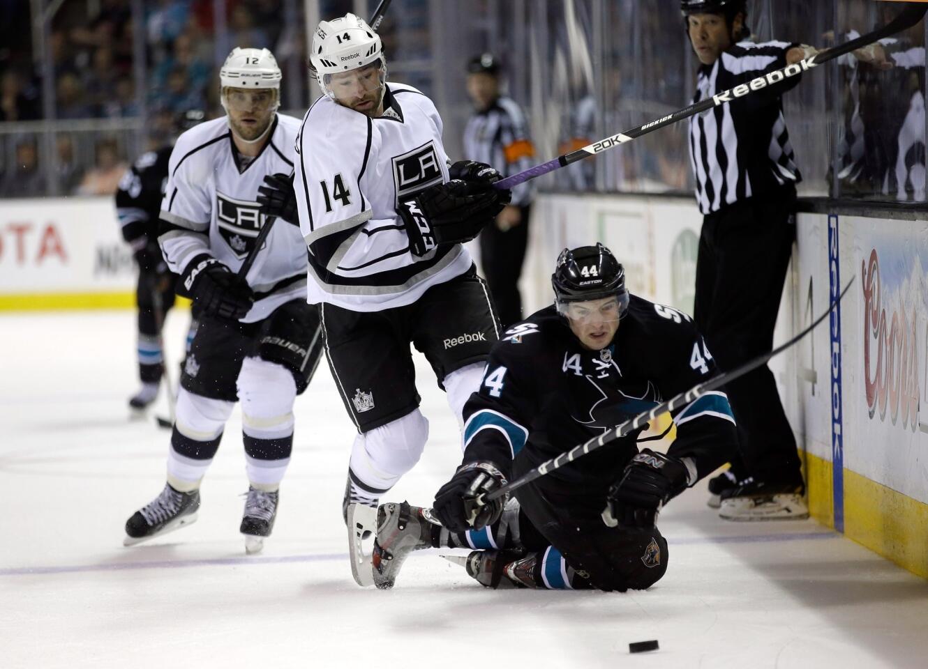 Marc-Edouard Vlasic, Justin Williams