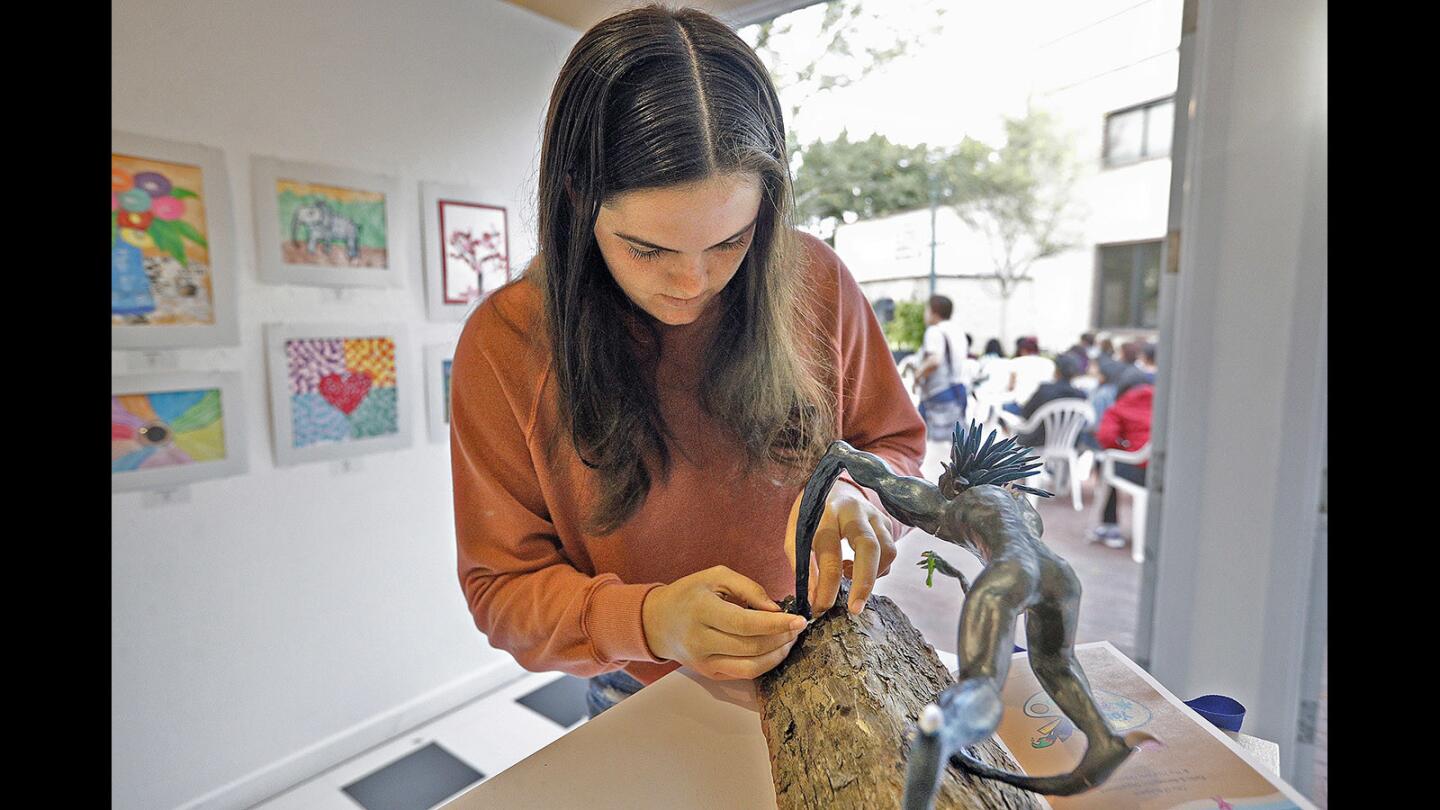 Photo Gallery: Shell-A-Brate the Arts! youth art expo 2018 at Betsy Lueke Creative Arts Center in Burbank