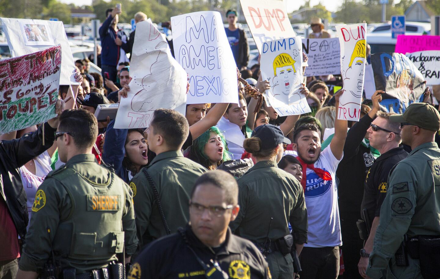 Trump rally in Costa Mesa