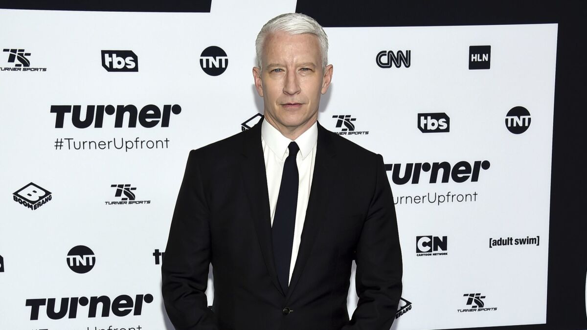 Anderson Cooper excoriated President Trump through unintentionally funny means.