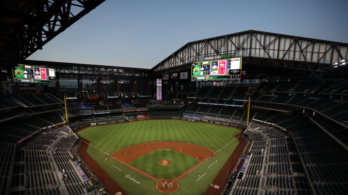 The Texas Rangers will play on synthetic grass and coconut husks