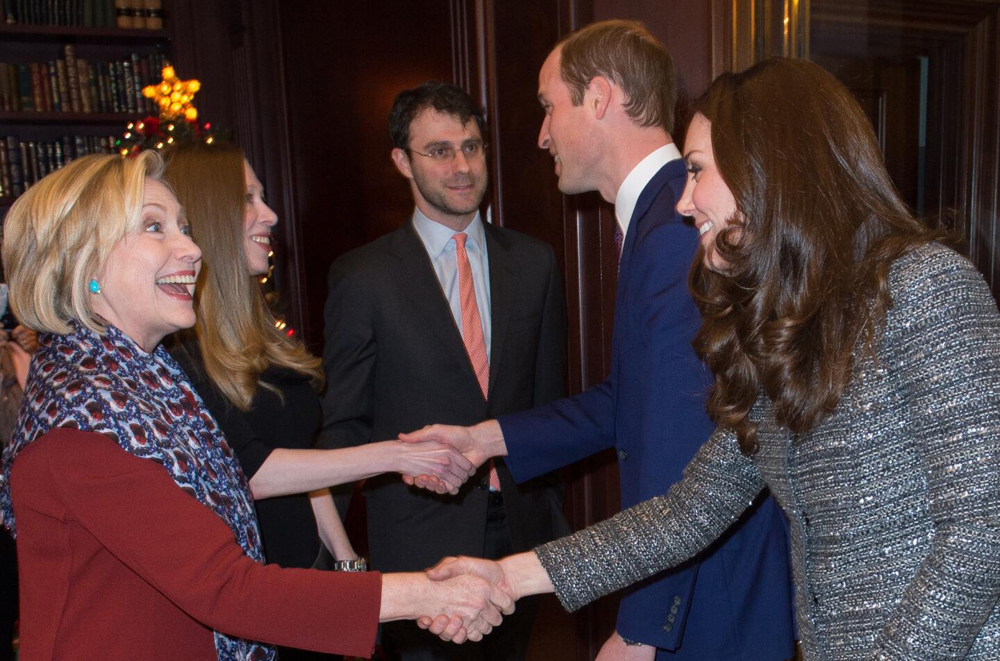 British royals William and Catherine visit New York