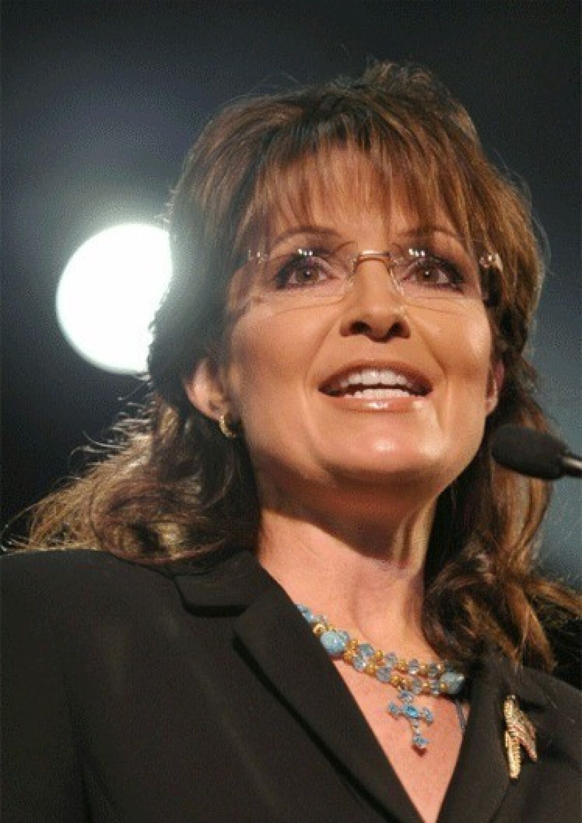 Sarah Palin, seen into 2010, "made it to the national stage in the first place because someone made the gross miscalculation that, as a woman, she was somehow interchangeable with Hillary Rodham Clinton and would inherit (or co-opt) Clinton's voters after the 2008 primaries," writes Meghan Daum.