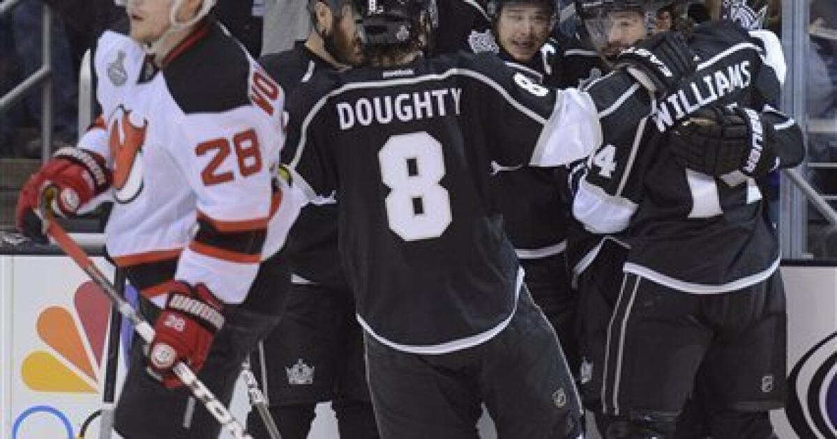 New Jersey Devils Flopped in Overtime to Los Angeles Kings - All About The  Jersey