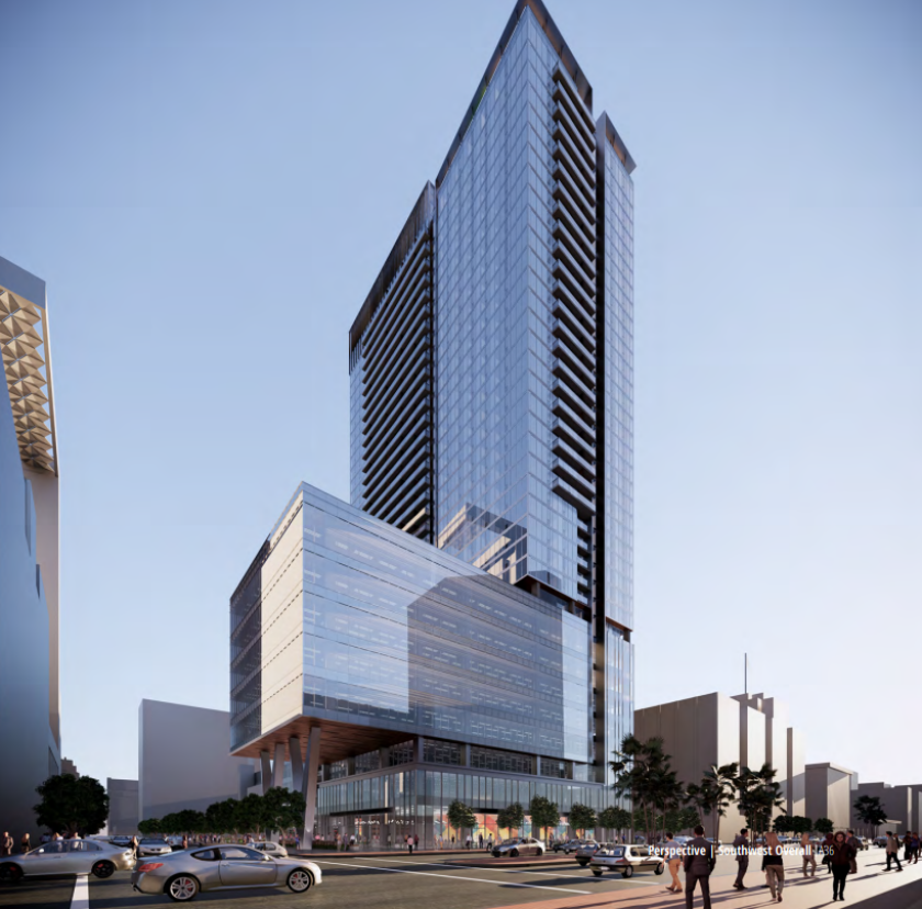 Rendering of Courthouse Commons at 220 West Broadway