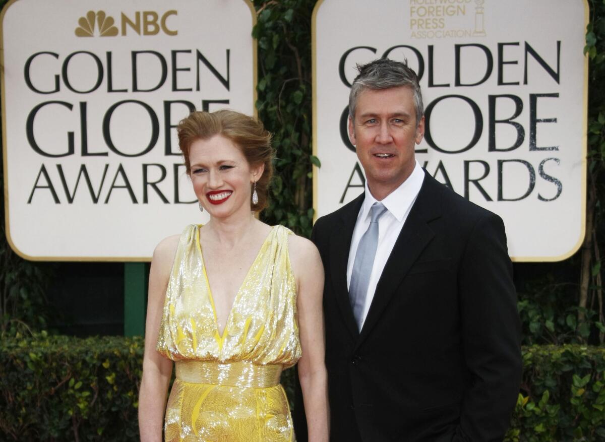 "The Killing" star Mireille Enos and husband Alan Ruck are expecting their second child together.
