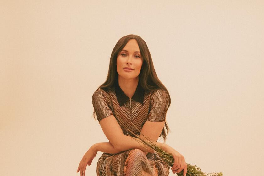 Kacey Musgraves at NBC Studios in New York on Thursday, February 29, 2024. (The Tyler Twins / For The Times)