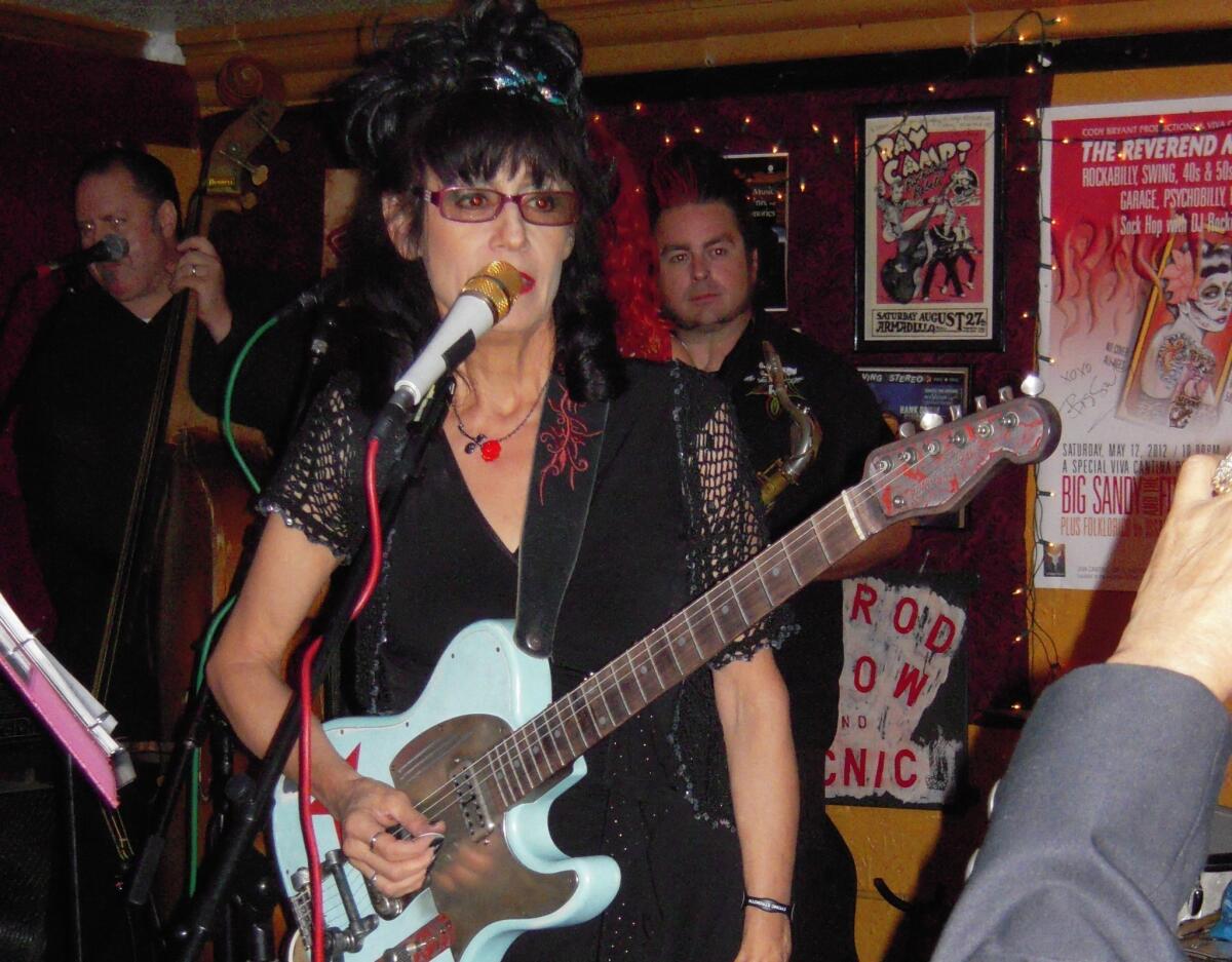 Rosie Flores hosted an album release party in Burbank for the final recording from '50s rocker Janis Martin, who died in 2007.