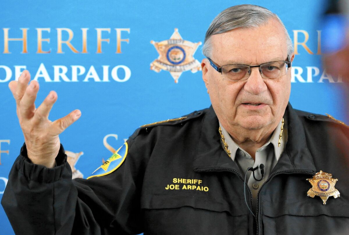 Maricopa County Sheriff Joe Arpaio used Arizona's identity theft law to justify workplace raids meant to round up immigrants working in the country illegally.