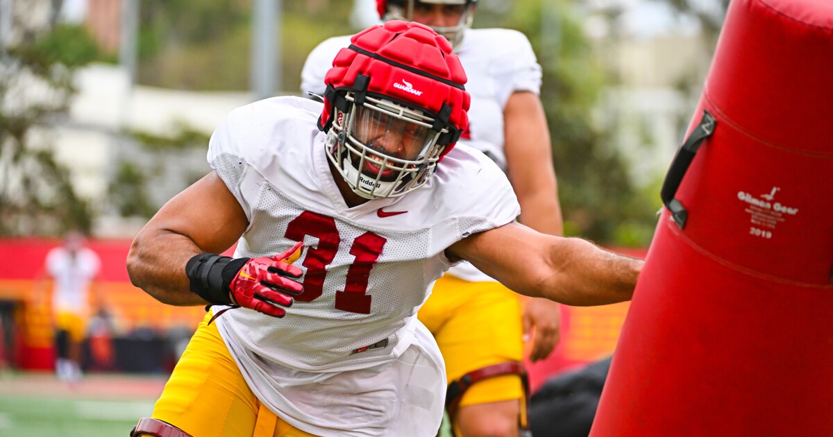 How a leap of faith led Tyrone Taleni from Samoa to USC for a sport he never played